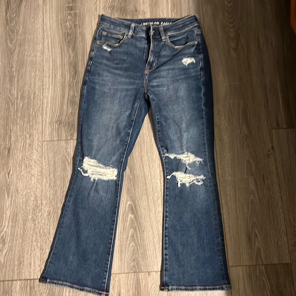American eagle size 4 bootcut jeans